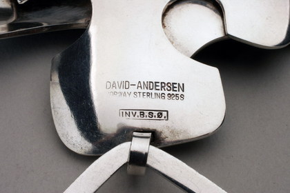 David Andersen Enamel Necklace